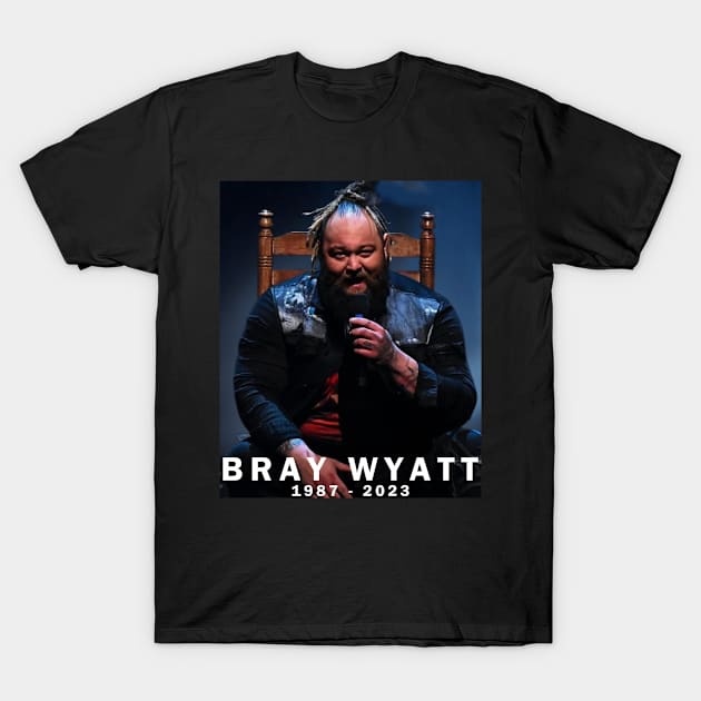 Bray wyatt R.I.P 2023 T-Shirt by 404pageNotfound